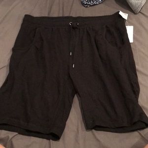 Black Sweats Shorts